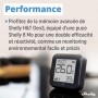 Shelly H&T Gen3 - Noir | Capteur de température et d'humidité connecté | Thermomètre & Hygromètre intérieur/extérieur | Wi-Fi & Bluetooth | Compatible avec Alexa et Google Home | App iOS & Android