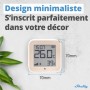 Shelly H&T Gen3 - Moka | Capteur de température et d'humidité connecté | Thermomètre & Hygromètre intérieur/extérieur | Wi-Fi & Bluetooth | Compatible avec Alexa et Google Home | App iOS & Android