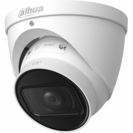  WizSense Series Caméra reseau 5MP Turret avec WDR et avec IR Objectif varifocale motorisé 2.7-13.5mm Faible sensibilité à la lumière. IVS.SMD