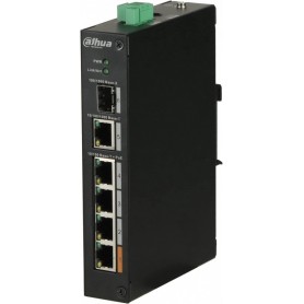 Switch||DH-PFS3106-4ET-60|Type L2|4x10Base-T / 100Base-TX|1x1000Base-T|1x100Base-X|PoE Ports 4|60 Watts|DH-PFS3106-4ET-60