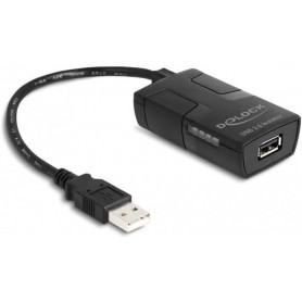 DeLOCK 64225 convertisseur série, répéteur et isolateur USB 2.0 Noir