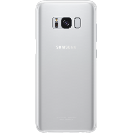 Coque rigide Samsung EF-QG955CS argentée transparente pour Samsung Galaxy S8 +