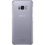 Coque rigide Samsung EF-QG955CV lavande transparente pour Samsung Galaxy S8 +