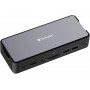  Station d'accueil USB-C Pro, hub 15 en 1 avec SSD intégré, Adaptateur multiport vers HDMI 4K et 8K, USB-A et USB-C, PD 80 W, AUX, Lecteur de Cartes, pour Mac/Windows Laptop et Autres