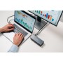  Station d'accueil USB-C Pro, hub 15 en 1 avec SSD intégré, Adaptateur multiport vers HDMI 4K et 8K, USB-A et USB-C, PD 80 W, AUX, Lecteur de Cartes, pour Mac/Windows Laptop et Autres