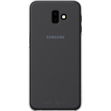Coque rigide transparente Samsung pour Galaxy J6+ J610