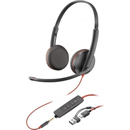 HP Poly Blackwire 3225 (8X229A6) - micro-casque