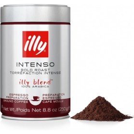 illy, Café Moulu Espresso Goût Intense, 250g