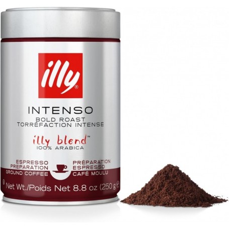 illy, Café Moulu Espresso Goût Intense, 250g