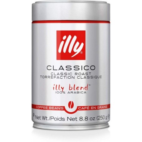 illy, Café En Grains Goût Classique - 1 boîte de 250g