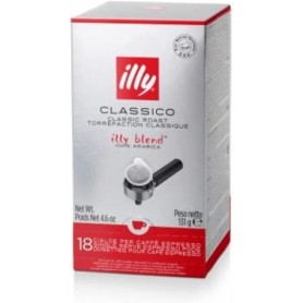 Illy Dosettes de café espresso, 100% arabica - La boîte de 18, 131g