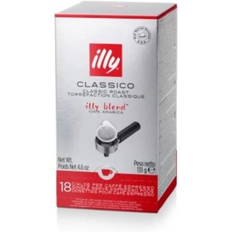 Illy Dosettes de café espresso, 100% arabica - La boîte de 18, 131g