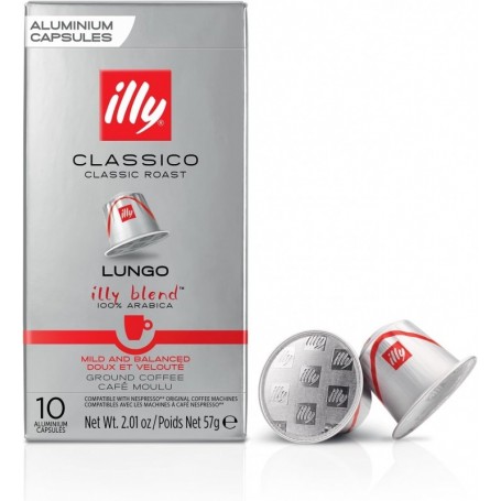 Café capsules espresso lungo classico compatibles