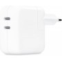 Chargeur double Apple USB-C 35 W blanc