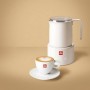 illy Milk Frother, Mousseur à lait électrique pour mousse lait chaud et froid et chocolat chaud
