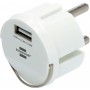 Brennenstuhl USB-Steckdosenadapter, USB-A Ladebuchse 2,4 A, max. 12,0 W, weiß