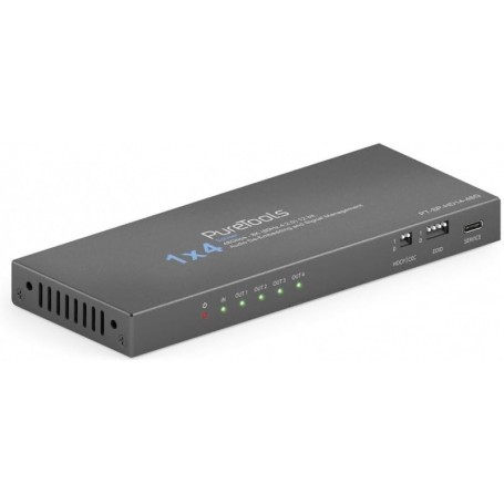 PureLink PureTools - 1x4 HDMI2.1 Splitter - 48Gbps - 8K (60Hz 4:2:0) 12 bit