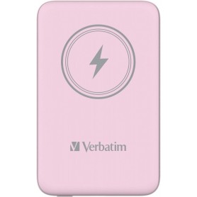 Charge 'n' Go Magnetic Wireless Power Bank 5000 Pink