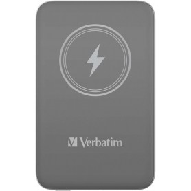 Charge 'n' Go Magnetic Wireless Power Bank 10000 Grey