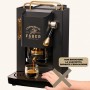 Faber Pro Deluxe Macchina da Caffè Cialde 44mm Mat Black Ottone