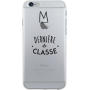 Coque semi-rigide transparente Dernière de la classe pour iPhone 6/6S/7/8