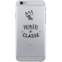 Coque semi-rigide transparente Première de la classe pour iPhone 6/6S/7/8