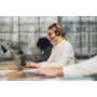  WH64 Dual Teams Casque sans Fil Arceau Bureau/Centre d'appels Micro-USB Bluetooth Noir