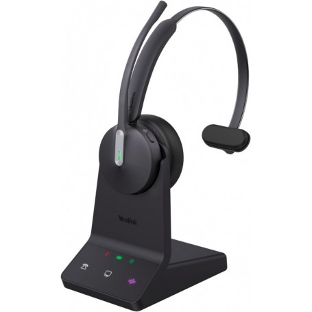  WH64 Mono UC Casque sans Fil Arceau Bureau/Centre d'appels Micro-USB Bluetooth Noir