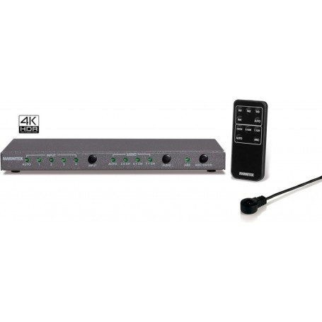 Marmitek Connect 621 UHD 2.0 HDMI Switch 4K 60Hz - 4 Eingänge / 1 Ausgang