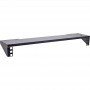 InLine® 19\" rack for under-table mounting, 1U, black