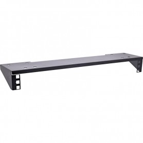 InLine® 19\" rack for under-table mounting, 1U, black
