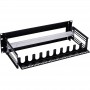 InLine® 19\" circuit breaker strip 3U, with depth-adjustable top-hat rail