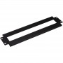 InLine® 19\" circuit breaker strip 3U, with depth-adjustable top-hat rail