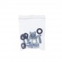 InLine® 19\" shelf, 150mm, 10kg, 1U, RAL 9005 black