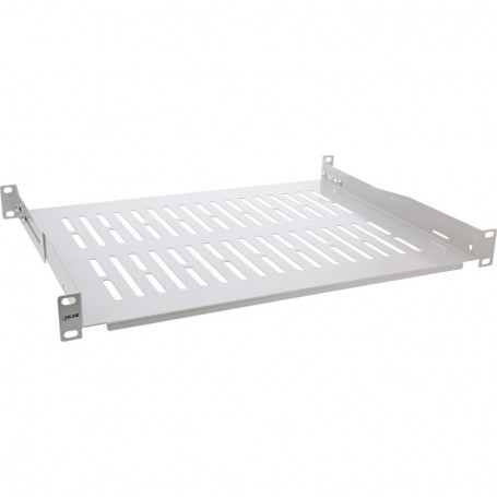 InLine® 19\" shelf, 350mm, 50kg, 1U, RAL 7035 grey