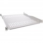 InLine® 19\" shelf, 550mm, 50kg, 1U, RAL 7035 grey