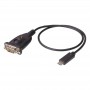 ATEN UC232C Converter USB-C to Serial RS232 9pin Sub D Adapter Cable, 0.3m
