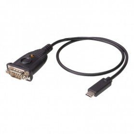 ATEN UC232C Converter USB-C to Serial RS232 9pin Sub D Adapter Cable, 0.3m