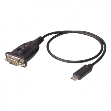 ATEN UC232C Converter USB-C to Serial RS232 9pin Sub D Adapter Cable, 0.3m
