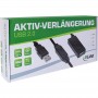 InLine® USB 2.0 active extension, USB-A male/female, 25m