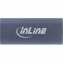 InLine® USB4 adapter, USB-C female/female, aluminium, grey
