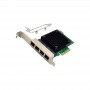 InLine® Quad Gigabit network card, 4x RJ45 2.5Gb/s, PCIe x4, incl. LP bracket
