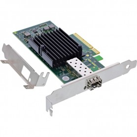 InLine® 10 Gigabit network card, 1x SFP+, PCIe x8, incl. low profile bracket