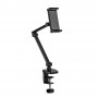 InLine® Tablet holder with table clamp, up to 12.9\", black