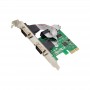 InLine® Interface Card 2x Serial 9 Pin PCIe (PCI-Express)