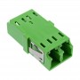 InLine® Fiber Optical Adapter Duplex LC/LC SM Ceramic Sleeve green