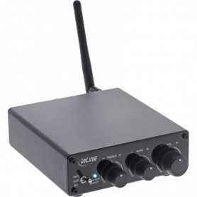 InLine® Bluetooth 5.3 audio receiver with 96 watt amplifier