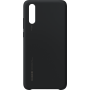 Coque semi-rigide noire Huawei pour P20 