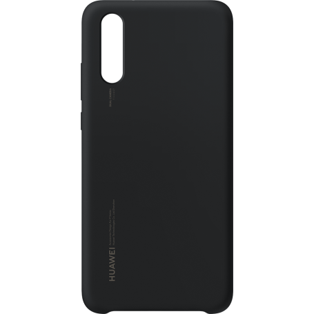 Coque semi-rigide noire Huawei pour P20 