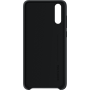 Coque semi-rigide noire Huawei pour P20 